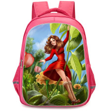 The Secret World of Arrietty Backpack StudentPack - Arrietty Holding Tree Branches And Swinging