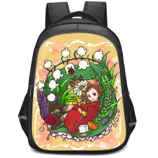 The Secret World of Arrietty Backpack StudentPack - Arrietty Laying In The Garden Drawing