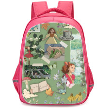 The Secret World of Arrietty Backpack StudentPack - Arrietty Nature And Green Poster