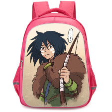 The Secret World of Arrietty Spiller Backpack StudentPack - Spiller Holding Bow Anime Art