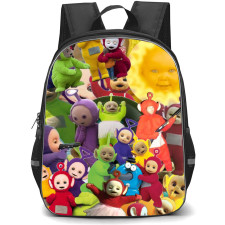 Teletubbies Backpack StudentPack - Teletubbies Collage with Sun