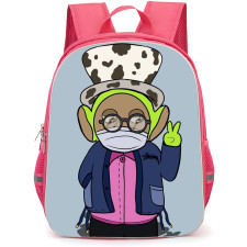 Teletubbies Dipsy Backpack StudentPack - Dipsy in Disguise Peace Sign
