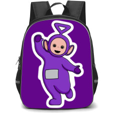 Teletubbies Tinky Winky Backpack StudentPack - Tinky Winky Waving Right Hand