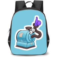 Teletubbies Backpack StudentPack - Teletubbies Vaccuum Sticker Art