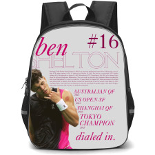 Ben Shelton Backpack School Bag StudentPack - Ben Shelton Promotional Poster Digital Art