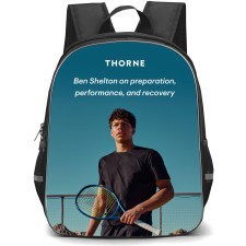 Ben Shelton Backpack School Bag StudentPack - Ben Shelton Thorne Supplements Poster