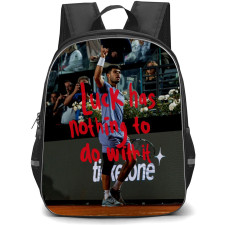 Carlos Alcaraz Backpack School Bag StudentPack - Carlos Alcaraz Luck Has Nothing To Do With It