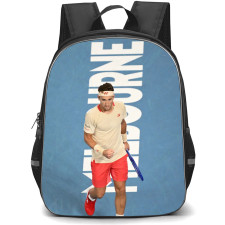 Casper Ruud Backpack School Bag StudentPack - Casper Ruud Fierce Playing Walk Portrait
