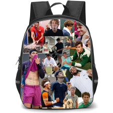 Casper Ruud Backpack School Bag StudentPack - Casper Ruud Happy Portrait Collage