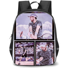 Casper Ruud Backpack School Bag StudentPack - Casper Ruud Kodak Portrait Playing Collage