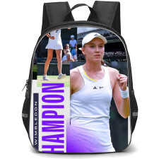 Elena Rybakina Backpack School Bag StudentPack - Elena Rybakina Champion Portrait Poster