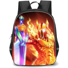 Terraria Backpack School Bag StudentPack - Solar Flare Armor Fierce Portrait
