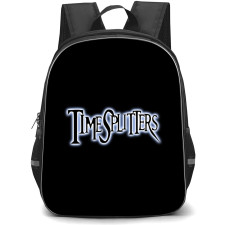 TimeSplitters Backpack School Bag StudentPack - TimeSplitters Game Logo Sticker