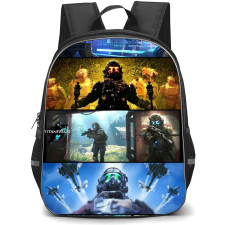 Titanfall Backpack School Bag StudentPack - Titanfall Pilot Collage Poster