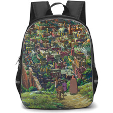 Tales of Earthsea Backpack School Bag StudentPack - Tales Of Earthsea Hort Town Fantasy Art Poster