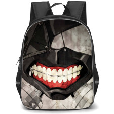 Tokyo Ghoul Backpack StudentPack - Tokyo Ghoul Mask Vintage Art