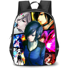 Tokyo Ghoul Touka Kirishima Backpack StudentPack - Touka Kirishima Portraits Background