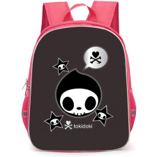 Tokidoki Adios Backpack School Bag StudentPack - Adios Avatar Star In Brown Background