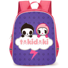 Tokidoki Backpack School Bag StudentPack - Adios And Ciao Cloud Series Poster