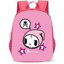 Tokidoki Ciao Ciao Backpack School Bag StudentPack - Ciao Ciao Avatar Star In Pink Background