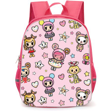 Tokidoki Backpack School Bag StudentPack - Donutalla Pattern Poster