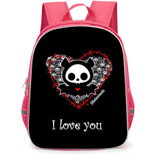 Tokidoki Backpack School Bag StudentPack - Skelanimals I love You Poster