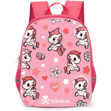 Tokidoki Backpack School Bag StudentPack - Unicorno Pattern Poster