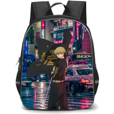 Tokyo Revengers Chifuyu Backpack StudentPack - Chifuyu Back Portrait