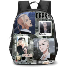 Tokyo Revengers Backpack StudentPack - Draken Collage Portrait