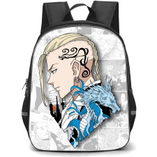 Tokyo Revengers Draken Backpack StudentPack - Draken Dragon Side Portrait