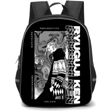 Tokyo Revengers Draken Backpack StudentPack - Draken Smile Side Portrait