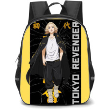 Tokyo Revengers Mikey Backpack StudentPack - Mikey Walk Fierce Portrait