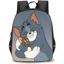 Tom and Jerry Backpack StudentPack - Tom and Jerry Hugging Portrait