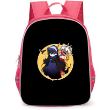 Tomb Raider King Backpack School Bag StudentPack - The Crow And The Tiger Relic Chibi Sticker