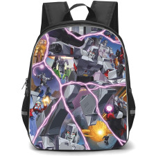 Transformers Megatron Backpack StudentPack - Megatron Comic Art Collage