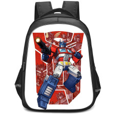 Transformers Optimus Prime Backpack StudentPack - Optimus Prime With Autobot Logo