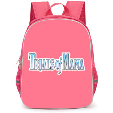 Trials Of Mana Backpack School Bag StudentPack - Trials Of Mana Series Logo Sticker