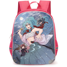 Tsukimichi Moonlit Fantasy Backpack School Bag StudentPack - Tsukimichi Moonlit Fantasy High Energy Action Pose Characters