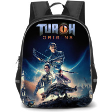 Turok Backpack School Bag StudentPack - Turok Origins Game Cover Poster