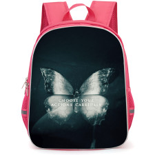 Until Dawn Backpack School Bag StudentPack - Until Dawn Butterfly Choose Your Actions Carefully Phrase Poster