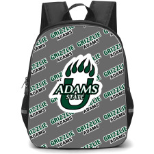 Adams State University Grizzlies Backpack StudentPack - Adams State University Grizzlies College Football Medley Monogram Wordmark