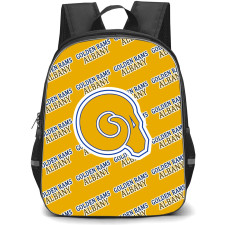 West Chester University Golden Rams Backpack StudentPack - West Chester University Golden Rams College Football Medley Monogram Wordmark