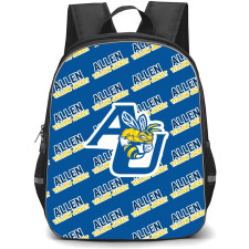 Allen University Yellow Jackets Backpack StudentPack - Allen University Yellow Jackets College Football Medley Monogram Wordmark