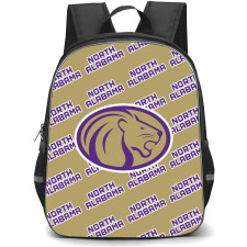 North Alabama Lions Backpack StudentPack - University of North Alabama Lions College Football Medley Monogram Wordmark