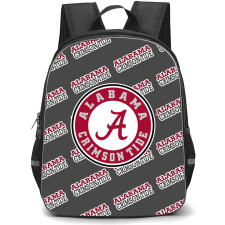 Alabama Crimson Tide Backpack StudentPack - Alabama Crimson Tide College Football Medley Monogram Wordmark