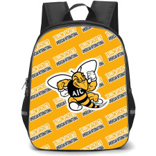 American International College Yellow Jackets Backpack StudentPack - American International College Yellow Jackets College Football Medley Monogram Wordmark