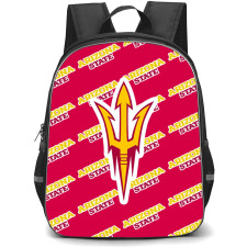 Arizona State Sun Devils Backpack StudentPack - Arizona State Sun Devils College Football Medley Monogram Wordmark