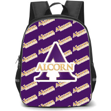 Alcorn State Braves Backpack StudentPack - Alcorn State University Braves College Football Medley Monogram Wordmark
