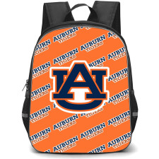 Auburn Tigers Backpack StudentPack - Auburn Tigers College Football Medley Monogram Wordmark