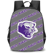 Southwest Baptist University Bearcats Backpack StudentPack - Southwest Baptist University Bearcats College Football Medley Monogram Wordmark